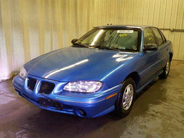 1G2NE52T0TC776034 - 1996 PONTIAC GRAND AM S 蓝色 照片 2