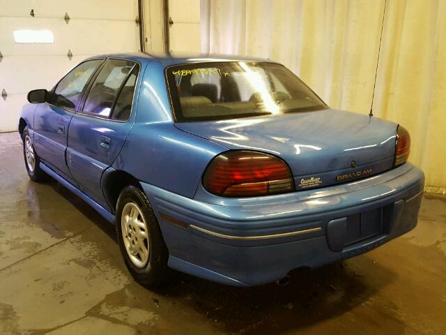 1G2NE52T0TC776034 - 1996 PONTIAC GRAND AM S 蓝色 照片 3