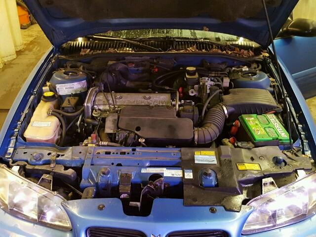 1G2NE52T0TC776034 - 1996 PONTIAC GRAND AM S 蓝色 照片 7