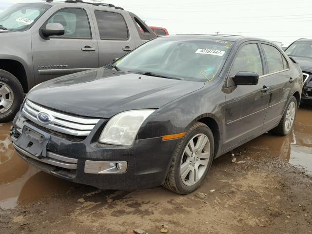 3FAHP08146R188970 - 2006 FORD FUSION SEL BLACK photo 2