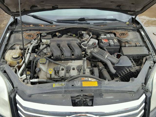 3FAHP08146R188970 - 2006 FORD FUSION SEL BLACK photo 7