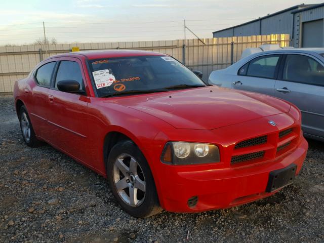 2B3KA43D29H596895 - 2009 DODGE CHARGER RED photo 1