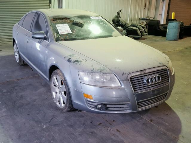 WAUAH74F77N090925 - 2007 AUDI A6 3.2 GRAY photo 1