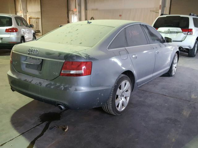 WAUAH74F77N090925 - 2007 AUDI A6 3.2 GRAY photo 4