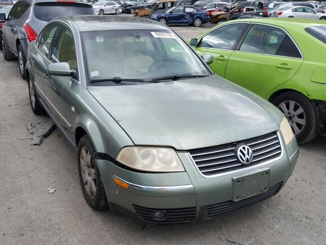 WVWRH63B83P113416 - 2003 VOLKSWAGEN PASSAT GLX GREEN photo 1