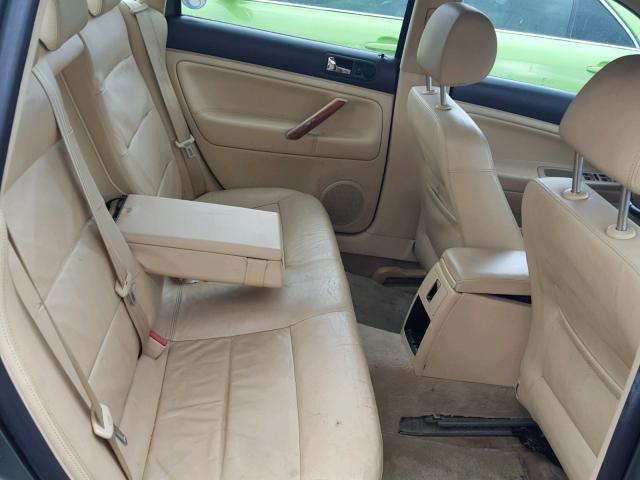 WVWRH63B83P113416 - 2003 VOLKSWAGEN PASSAT GLX GREEN photo 6