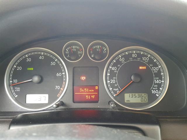 WVWRH63B83P113416 - 2003 VOLKSWAGEN PASSAT GLX GREEN photo 8