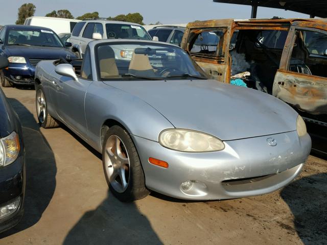 JM1NB353120231173 - 2002 MAZDA MX-5 MIATA SILVER photo 1