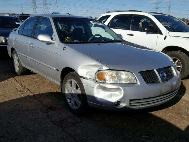 3N1CB51D26L617713 - 2006 NISSAN SENTRA 1.8 SILVER photo 1