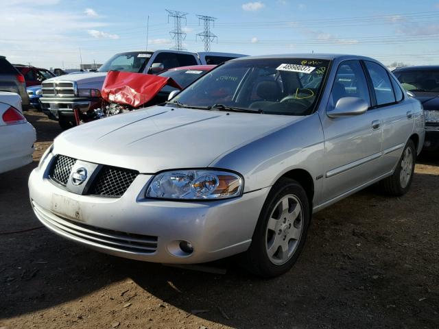 3N1CB51D26L617713 - 2006 NISSAN SENTRA 1.8 SILVER photo 2