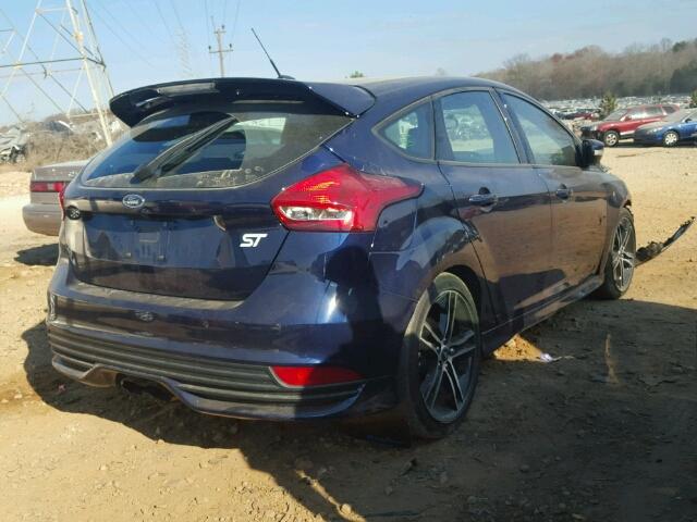 1FADP3L97HL292268 - 2017 FORD FOCUS ST BLUE photo 4