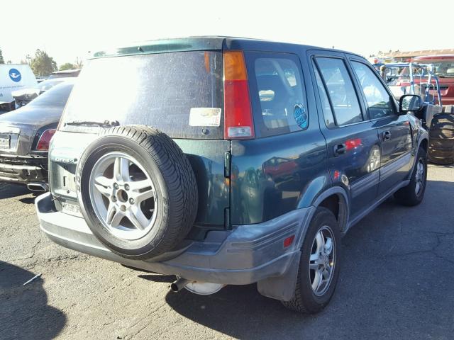 JHLRD1744XC067707 - 1999 HONDA CR-V LX GREEN photo 4