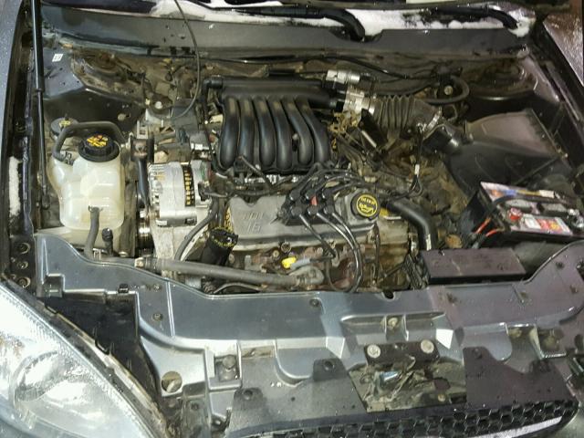 1FAFP55U72G230259 - 2002 FORD TAURUS SES GRAY photo 7