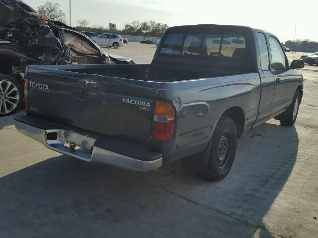 4TAVL52N6WZ102857 - 1998 TOYOTA TACOMA XTR GREEN photo 4