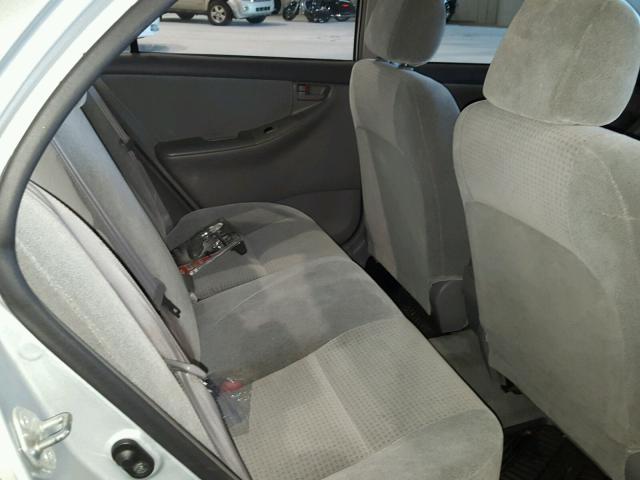 2T1BR32E57C766945 - 2007 TOYOTA COROLLA CE SILVER photo 6