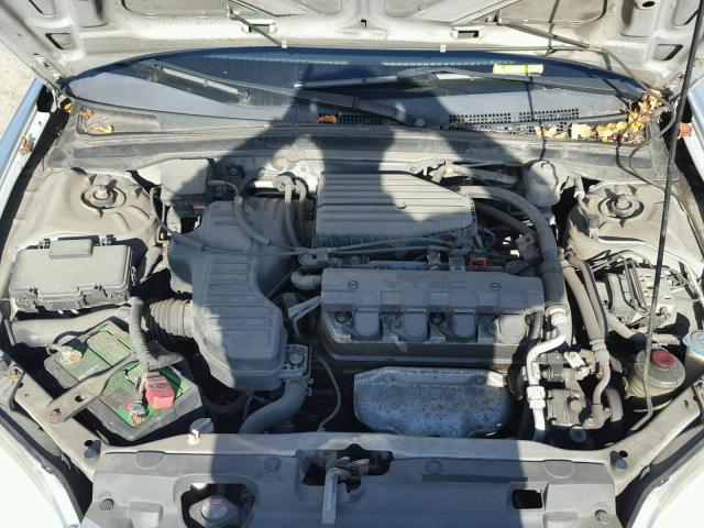 2HGES26753H503072 - 2003 HONDA CIVIC EX SILVER photo 7