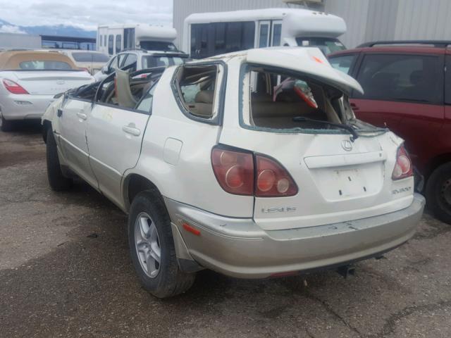 JT6HF10U7X0073037 - 1999 LEXUS RX 300 WHITE photo 3