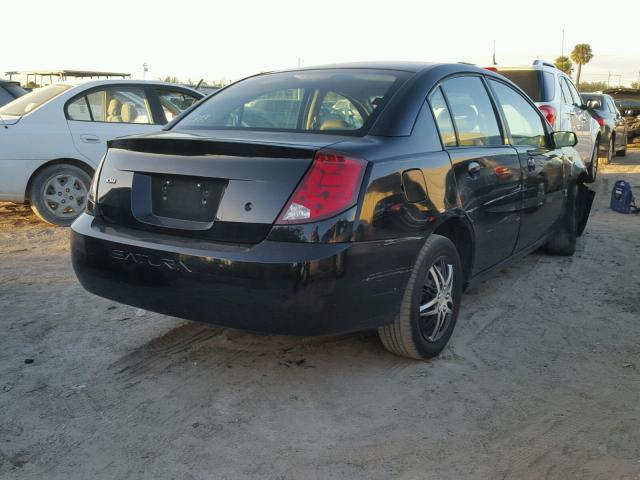 1G8AJ52F75Z101002 - 2005 SATURN ION LEVEL BLACK photo 4