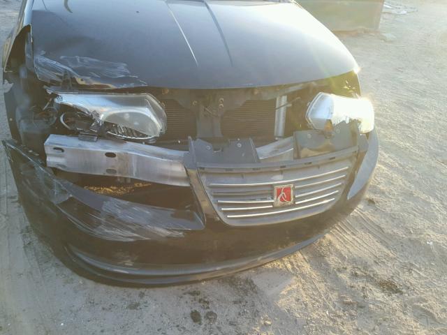 1G8AJ52F75Z101002 - 2005 SATURN ION LEVEL შავი ფოტო 9