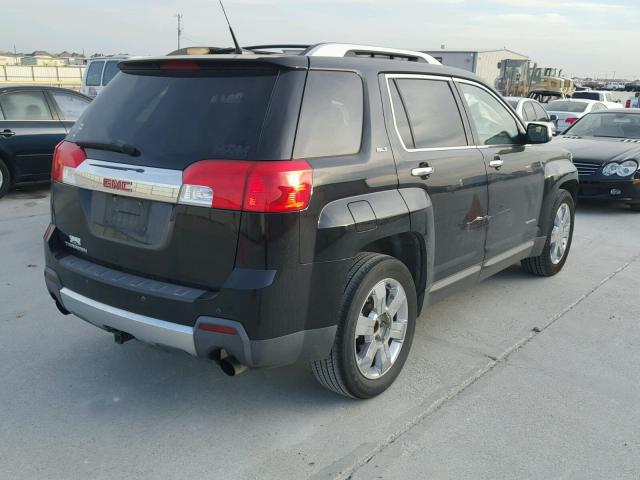 2CTFLHEY6A6371689 - 2010 GMC TERRAIN SL BLACK photo 4