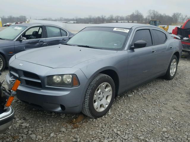 2B3KA43G47H781019 - 2007 DODGE CHARGER SE GRAY photo 2