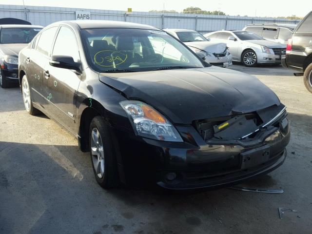 1N4CL21E38C221392 - 2008 NISSAN ALTIMA HYB BLACK photo 1