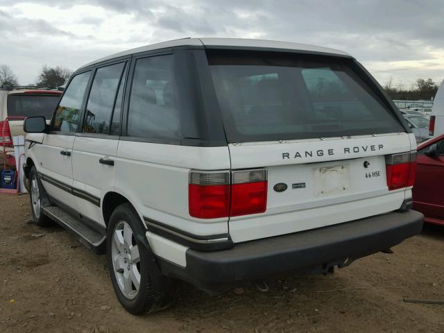 SALPM16431A454413 - 2001 LAND ROVER RANGE ROVE WHITE photo 3