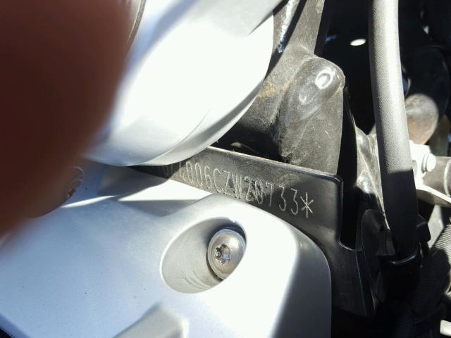 WB1044006CZW20733 - 2012 BMW R1200 RT CHARCOAL photo 10