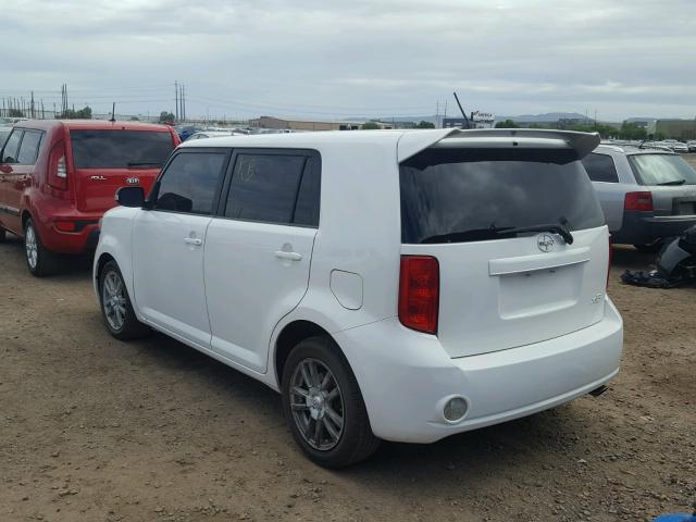 JTLKE50E281025981 - 2008 TOYOTA SCION XB თეთრი ფოტო 3