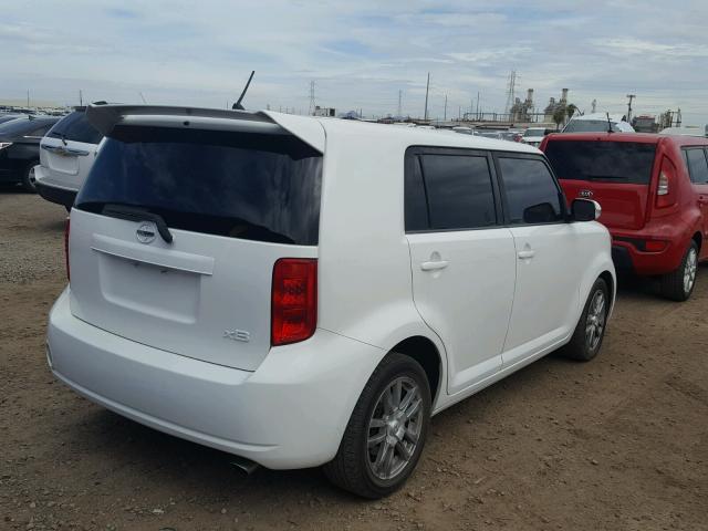 JTLKE50E281025981 - 2008 TOYOTA SCION XB თეთრი ფოტო 4