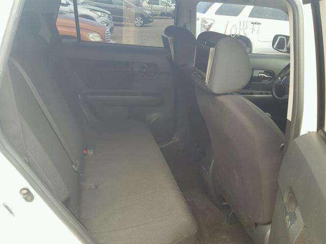 JTLKE50E281025981 - 2008 TOYOTA SCION XB თეთრი ფოტო 6