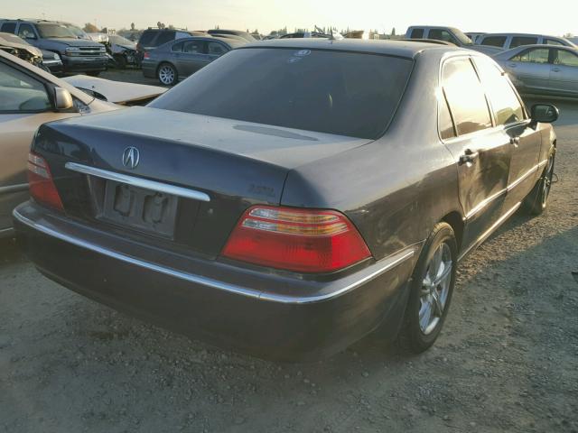 JH4KA9669XC008367 - 1999 ACURA 3.5RL BLUE photo 4