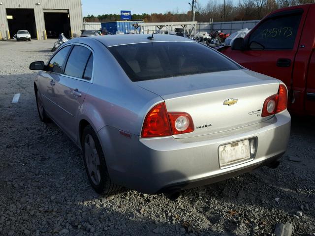 1G1ZJ577794188311 - 2009 CHEVROLET MALIBU 2LT SILVER photo 3