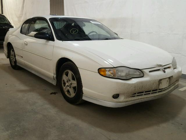 2G1WX15K439246509 - 2003 CHEVROLET MONTE CARL WHITE photo 1