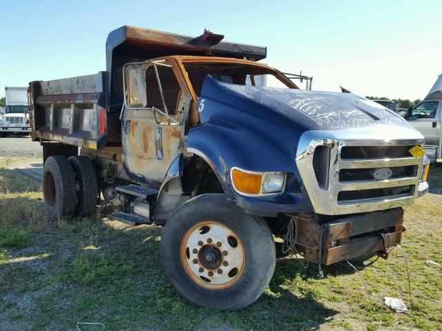 3FRXF75P98V661608 - 2008 FORD F750 SUPER BLUE photo 1