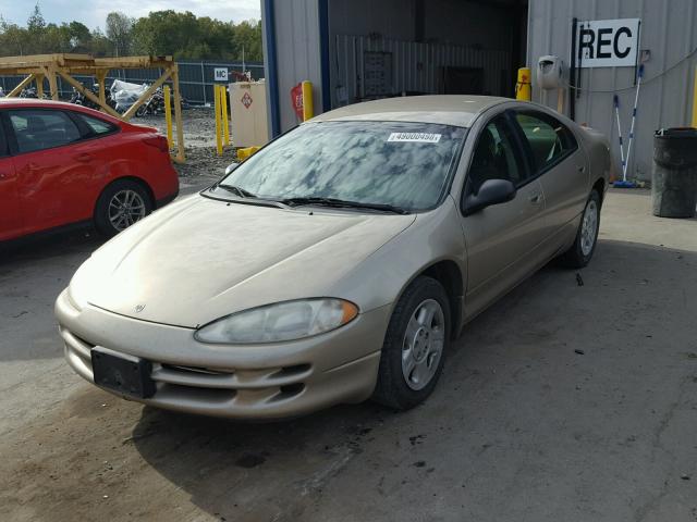 2B3HD46R24H679129 - 2004 DODGE INTREPID S ოქროსფერი ფოტო 2