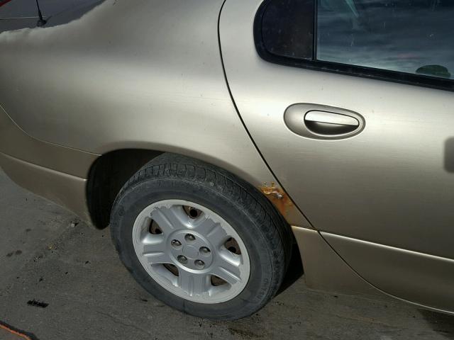 2B3HD46R24H679129 - 2004 DODGE INTREPID S ოქროსფერი ფოტო 9