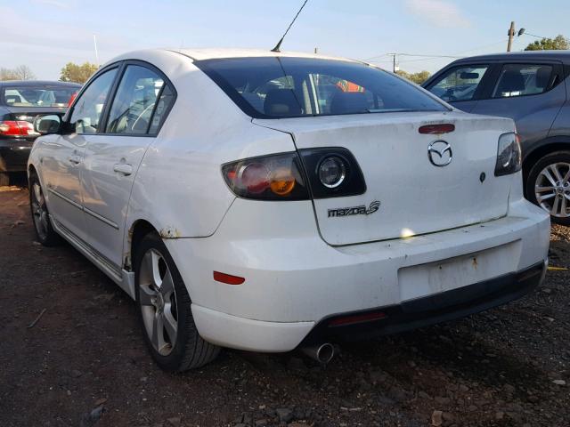 JM1BK123841211799 - 2004 MAZDA 3 S WHITE photo 3