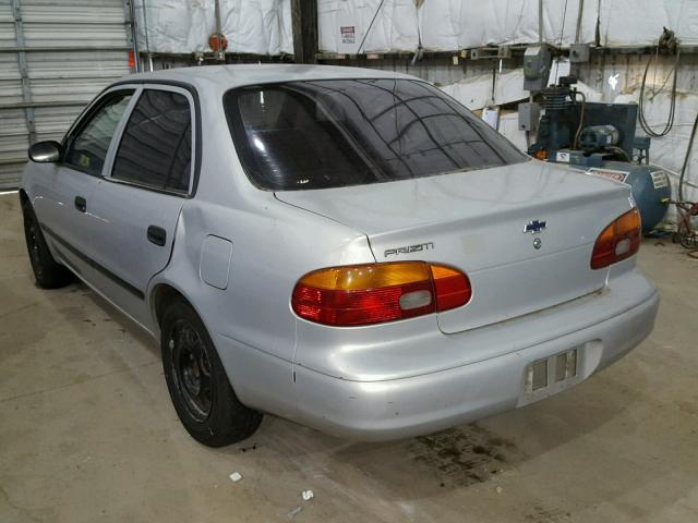 1Y1SK5281YZ437947 - 2000 CHEVROLET GEO PRIZM 灰色 照片 3