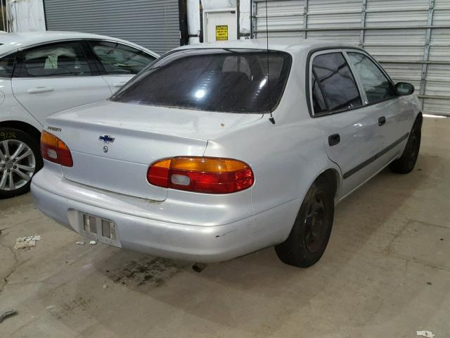 1Y1SK5281YZ437947 - 2000 CHEVROLET GEO PRIZM 灰色 照片 4