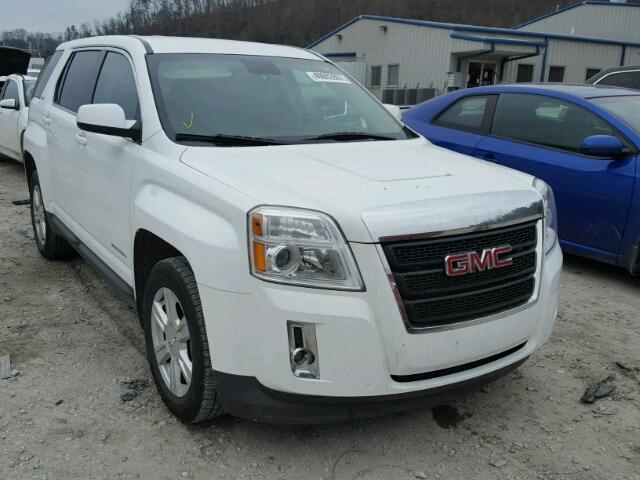 2GKALMEKXE6299741 - 2014 GMC TERRAIN SL WHITE photo 1