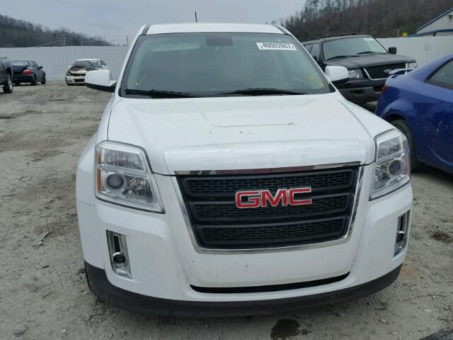 2GKALMEKXE6299741 - 2014 GMC TERRAIN SL WHITE photo 9