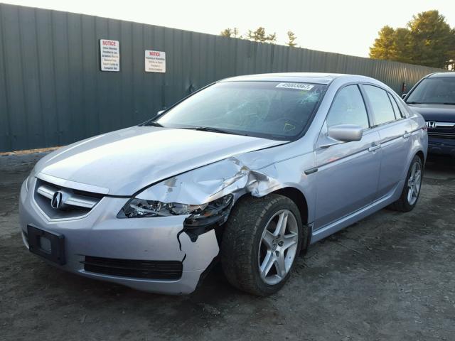 19UUA66224A072202 - 2004 ACURA TL SILVER photo 2