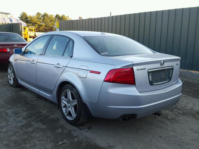 19UUA66224A072202 - 2004 ACURA TL SILVER photo 3