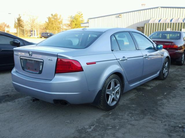 19UUA66224A072202 - 2004 ACURA TL SILVER photo 4