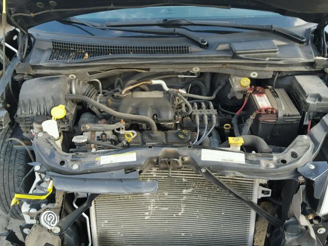 1D8HN44HX8B140456 - 2008 DODGE GRAND CARA BLUE photo 7