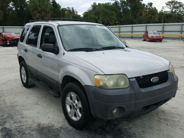 1FMYU03195KA01649 - 2005 FORD ESCAPE XLT SILVER photo 1