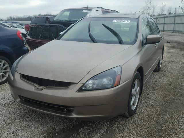 1HGCM56824A028038 - 2004 HONDA ACCORD EX TAN photo 2