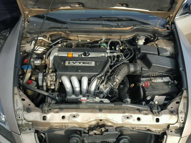 1HGCM56824A028038 - 2004 HONDA ACCORD EX TAN photo 7