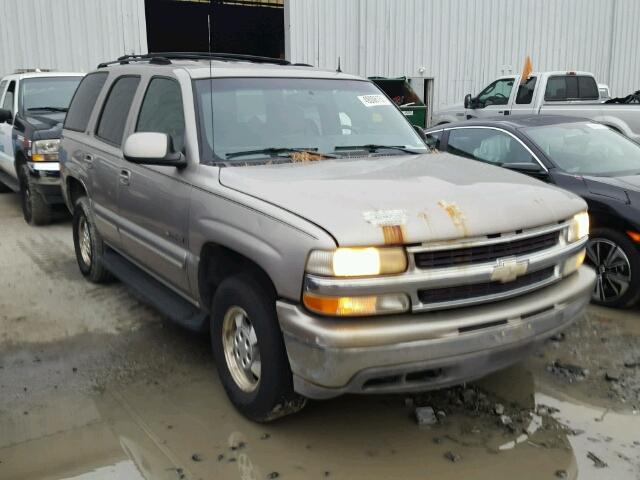 1GNEK13Z22J142273 - 2002 CHEVROLET TAHOE K150 TAN photo 1